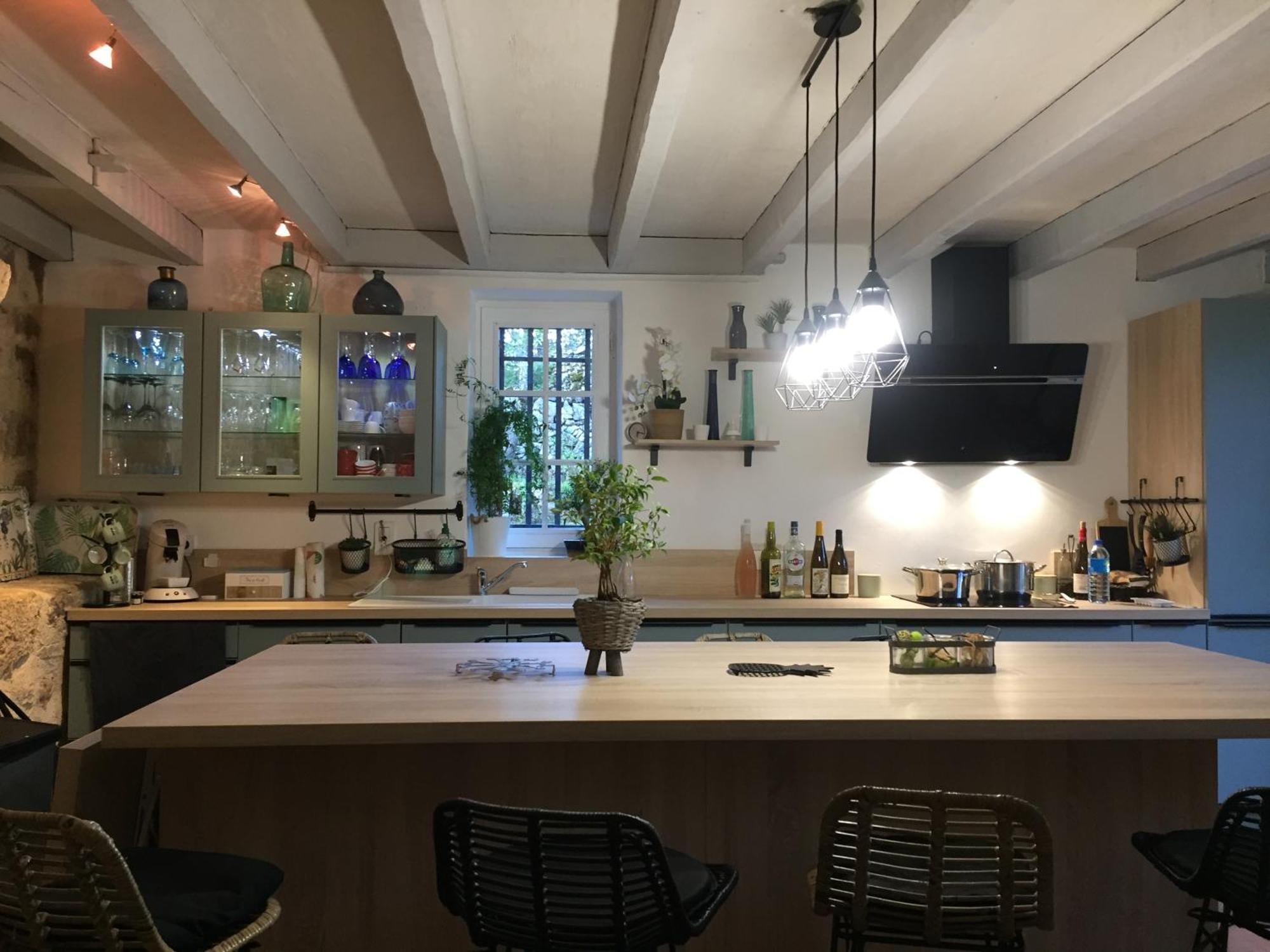 Maison De Campagne Avec Piscine Beduer Luaran gambar